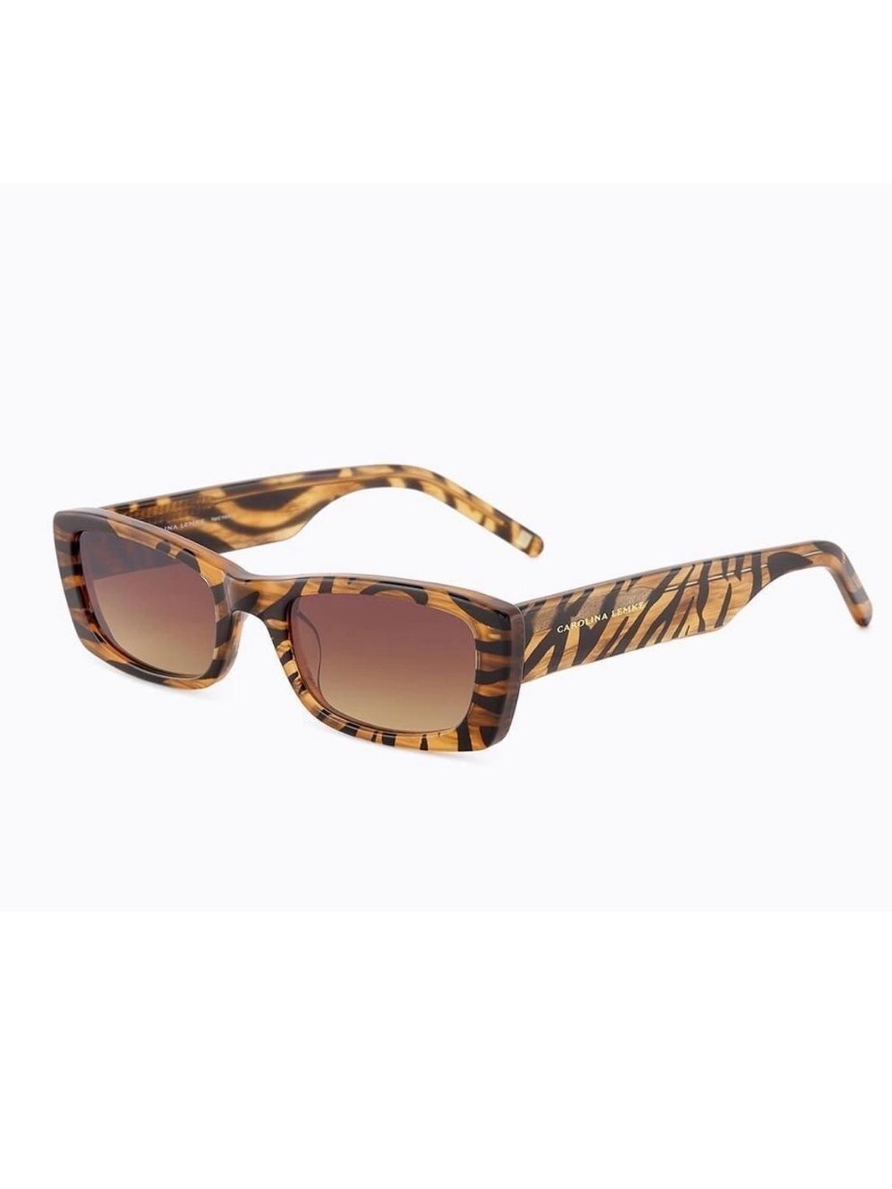 Carolina Lemke Berlin Eyewear - Bardot, Tiger Demi + Luxury case CL7943-06